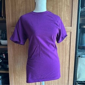 Purple Hanes Tee​​